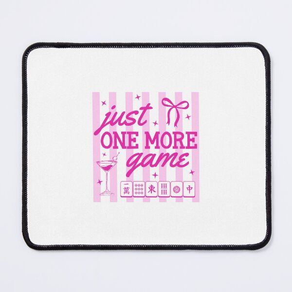 Item preview, Just One More Game Mahjong Game Night designed and sold by designclub.