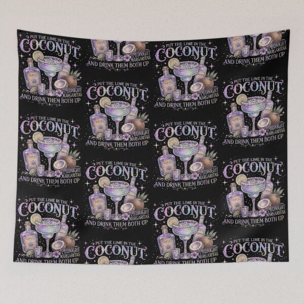 Item preview, Put the Lime in the Coconut Margarita Art designed and sold by cerima.