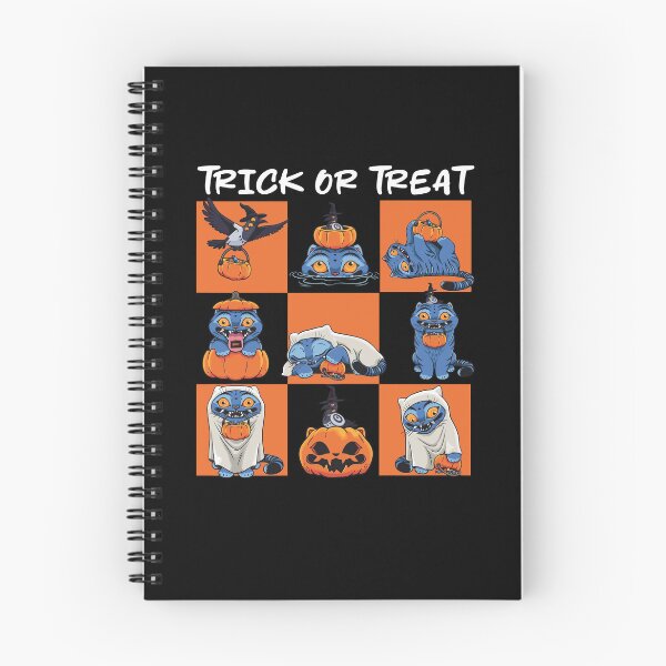 Item preview, Trick or Treat Halloween Cats Pumpkin Ghost Witch Spooky Cat designed and sold by Mind-Drift.