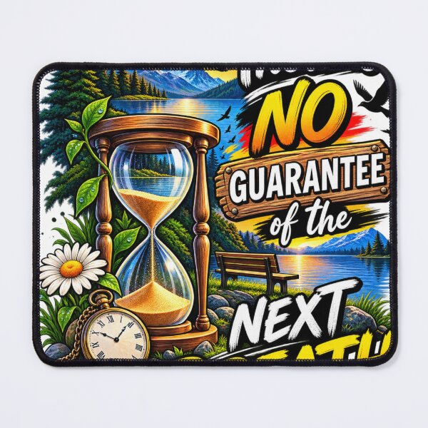 Item preview, There Is No Guarantee of the Next Breath – Inspirational Life & Time Design designed and sold by Design Sounds Studio.