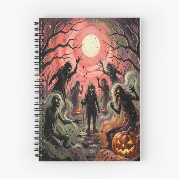 Item preview, Halloween Forest Creatures – Munch Night Flow designed and sold by FotoworldEdel.