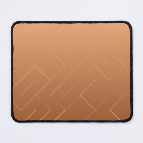 Item preview, Diagonal Labyrinth Drift – Modern Geometric Maze Ombre Pattern - Orange designed and sold by Frohyou.