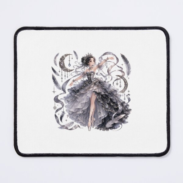Item preview, Silver Swan Princess | Dark Ballet Sticker designed and sold by blossomfun.