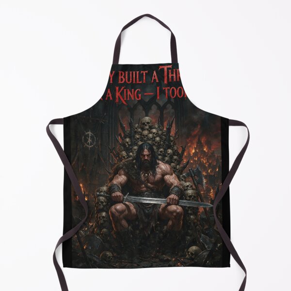 Item preview, They Built a Throne for a King Barbarian designed and sold by Lineer22.