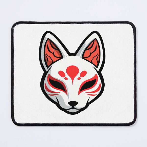 Item preview, japanese kitsune mask designed and sold by chickencute.