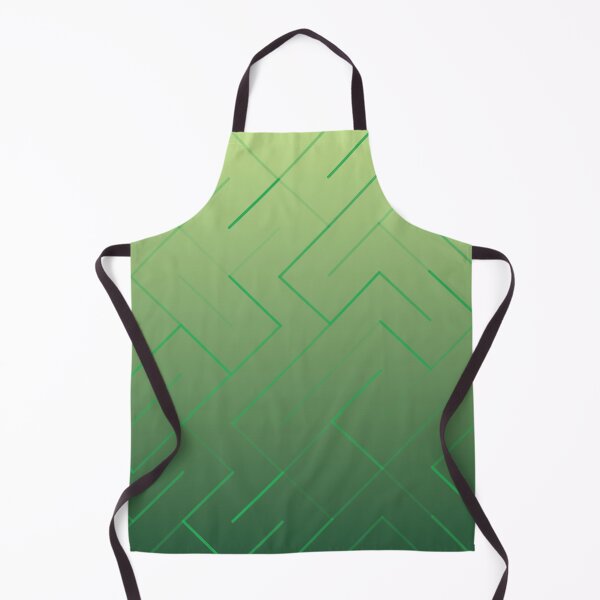 Item preview, Diagonal Labyrinth Drift – Modern Geometric Maze Ombre Pattern - Green designed and sold by Frohyou.