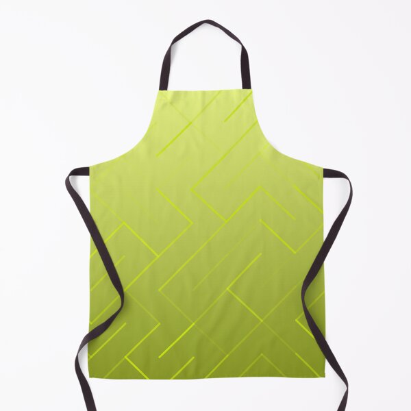 Item preview, Diagonal Labyrinth Drift – Modern Geometric Maze Ombre Pattern - Chartreuse designed and sold by Frohyou.
