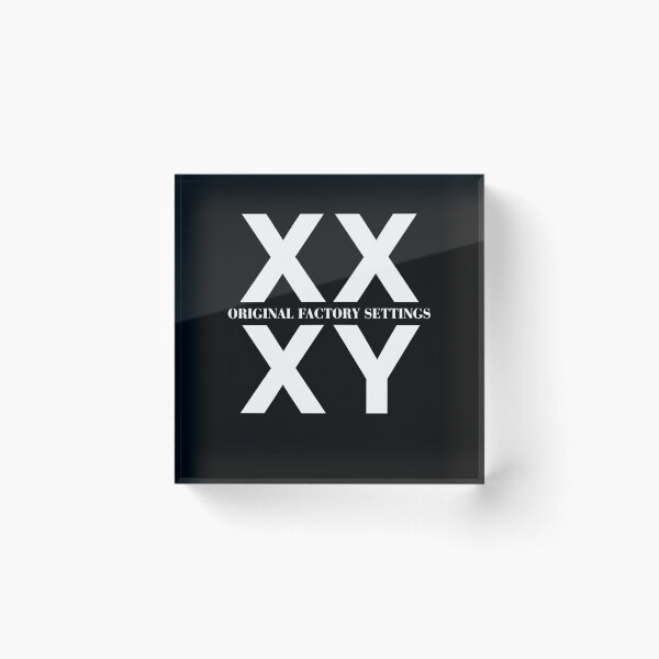 Item preview, XX XY Original Factory Settings Design designed and sold by cerima.