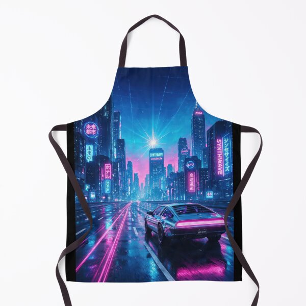 Item preview, Synthwave Sports Car on Neon City Highway designed and sold by Lineer22.
