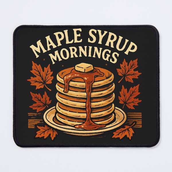Item preview, Maple Syrup Mornings designed and sold by Pixel-Lair.