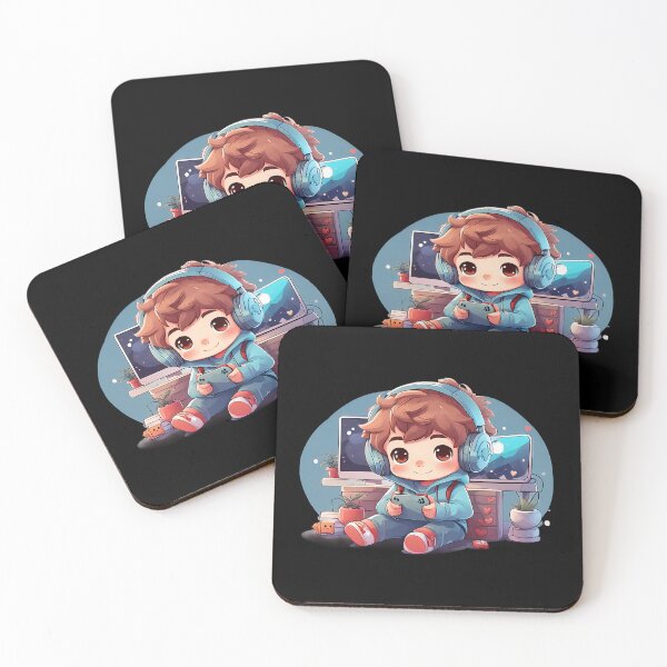 Item preview, Cute Cozy Gamer Boy 240 designed and sold by nguyetngatron.