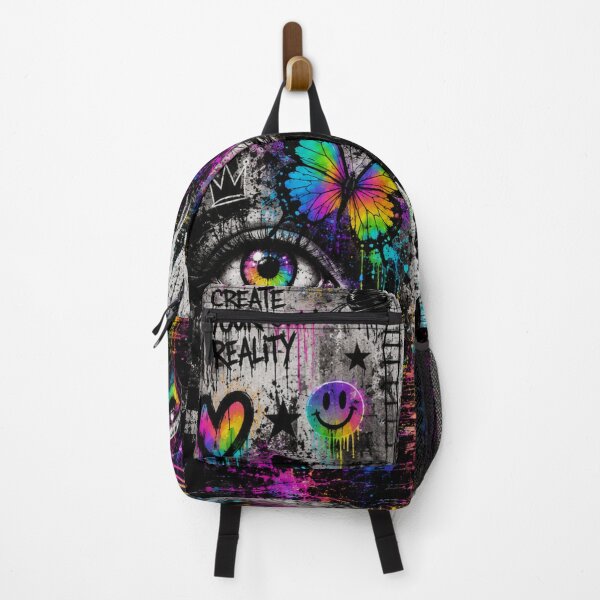 Item preview, Urban Dreamshift - Surreal Neon Graffiti designed and sold by Personiq Kaleido.