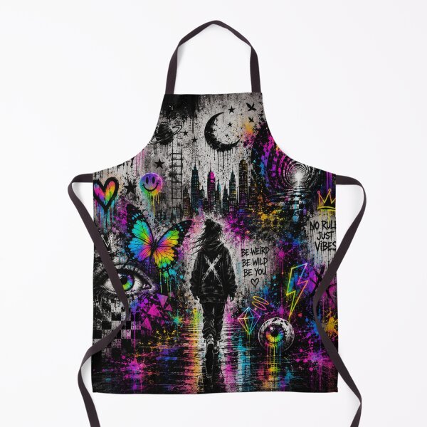 Item preview, Urban Dreamshift - Surreal Neon Graffiti designed and sold by Personiq Kaleido.