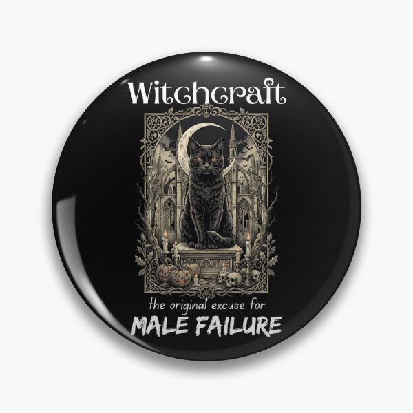 Item preview, Feminist Witch Black Cat Witchcraft  Gothic  Halloween  gift designed and sold by Amzkao.