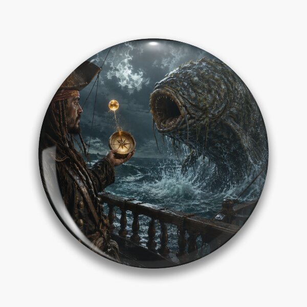 Item preview, Curse Of The Golden Boilie - Funny Pirate Fishing Parody designed and sold by GeekAnglerStore.