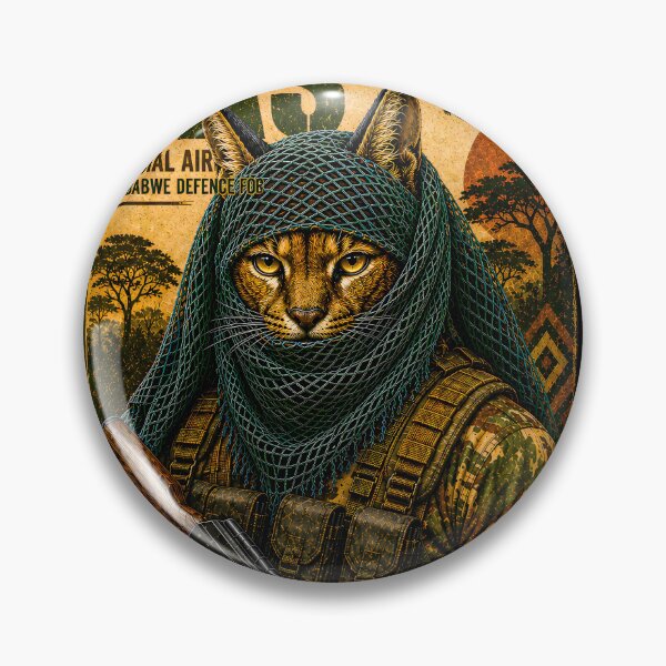 Item preview, Special Forces Cat Posters - Zimbabwe Defence Forces SAS (ZW) designed and sold by OPERATOR-7794.