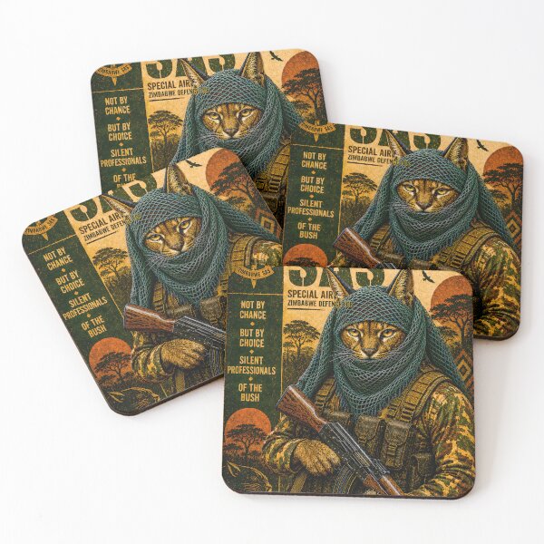 Item preview, Special Forces Cat Posters - Zimbabwe Defence Forces SAS (ZW) designed and sold by OPERATOR-7794.