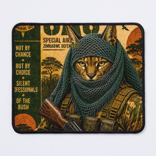 Item preview, Special Forces Cat Posters - Zimbabwe Defence Forces SAS (ZW) designed and sold by OPERATOR-7794.