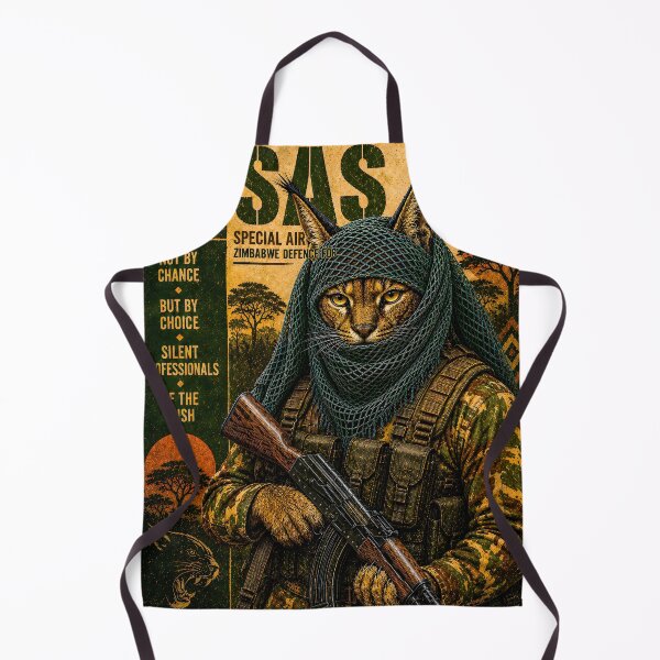 Item preview, Special Forces Cat Posters - Zimbabwe Defence Forces SAS (ZW) designed and sold by OPERATOR-7794.