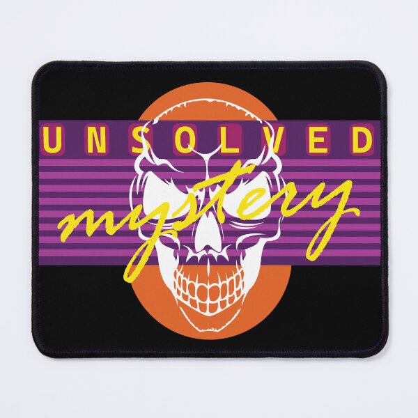 Item preview, Retro Unsolved Mystery Skull - 80s Synthwave Aesthetic designed and sold by MiPa78.