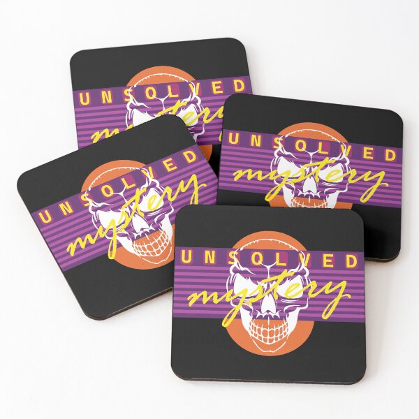 Item preview, Retro Unsolved Mystery Skull - 80s Synthwave Aesthetic designed and sold by MiPa78.