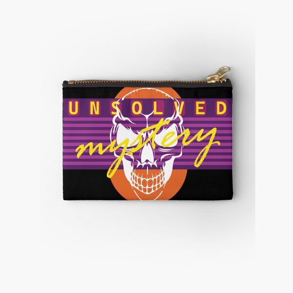 Item preview, Retro Unsolved Mystery Skull - 80s Synthwave Aesthetic designed and sold by MiPa78.