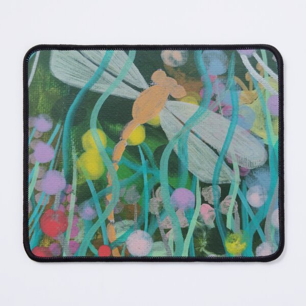 Item preview, Dragonfly in the grass designed and sold by GhostDogDesigns.