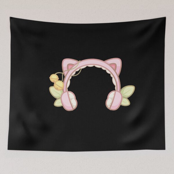 Item preview, Cute Cozy Pink Gaming Console Cat Ears Headphones 96 designed and sold by nguyetngatron.