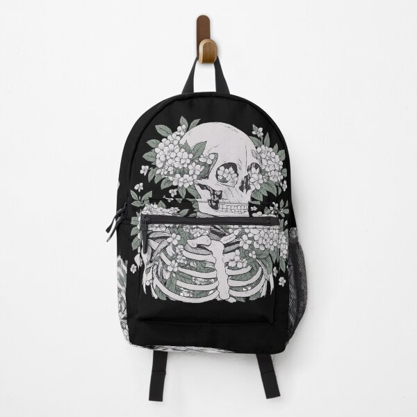Item preview, Skeleton Floral Bust Shirt | Botanical Skull Design designed and sold by MOCH- ART.