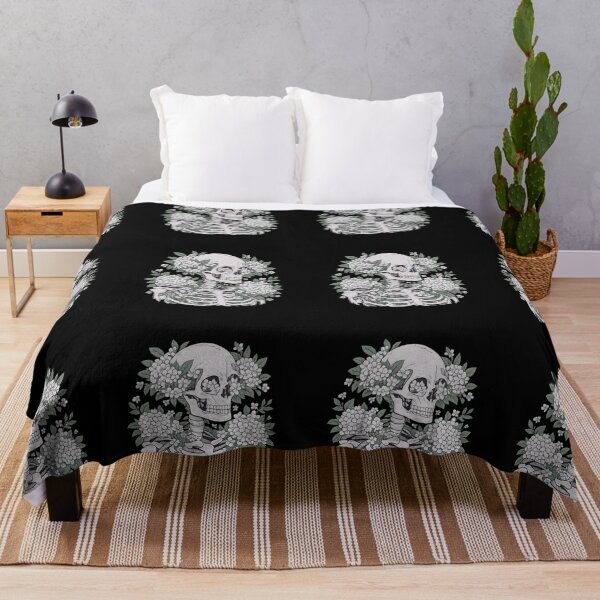 Item preview, Skeleton Floral Bust Shirt | Botanical Skull Design designed and sold by MOCH- ART.