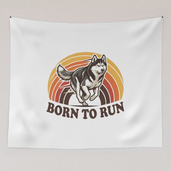 Item preview, Sprinting Husky designed and sold by SHOP-Corner.