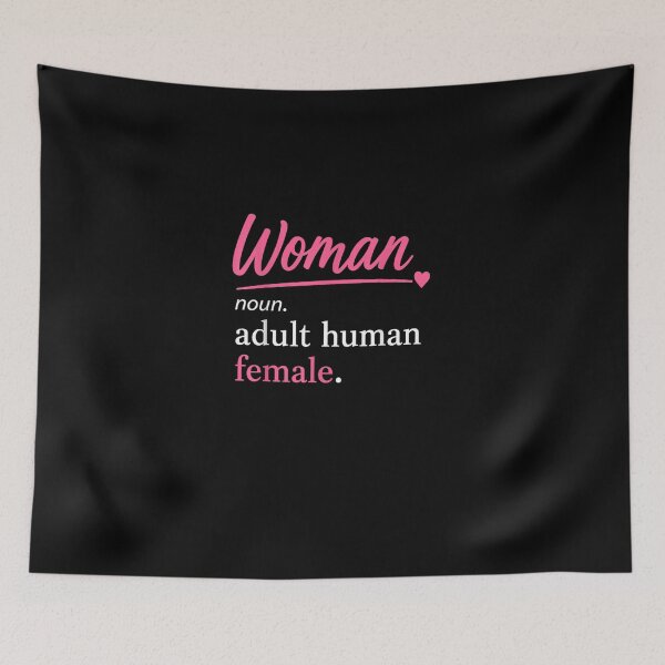 Item preview, Woman Noun Definition Shirt, Adult Human Female designed and sold by MatherFisher.