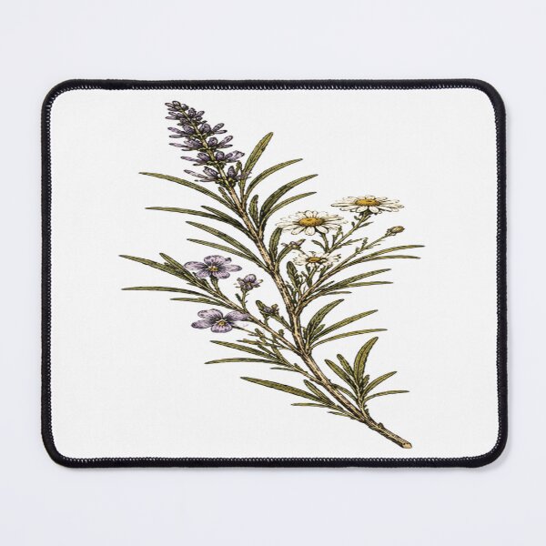 Item preview, Wildflower Sprig – Vintage Botanical Illustration for an Herbal Apothecary designed and sold by Thegoldenline.