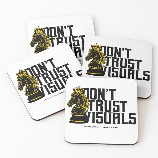 Item preview, Dont Trust Visuals Chess Knight Graphic designed and sold by bolayousri.