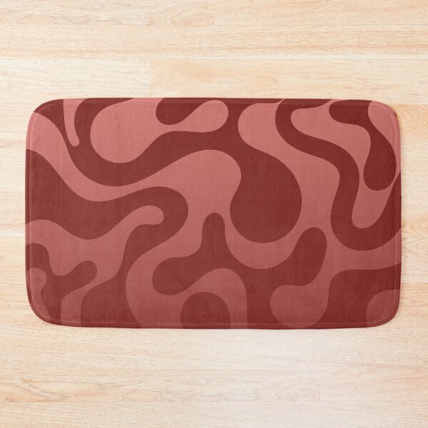 Item preview, Fluid Topography – Abstract Organic Gradient Pattern | Red designed and sold by Frohyou.