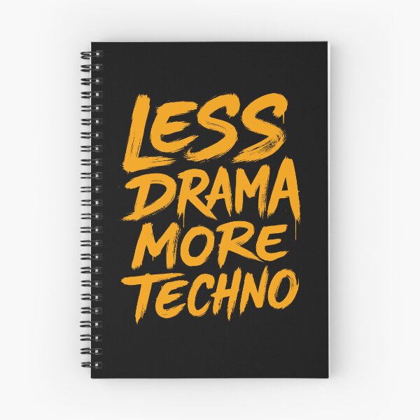 Item preview, Less Drama More Techno – Graffiti Rave & DJ designed and sold by paulo silveira.