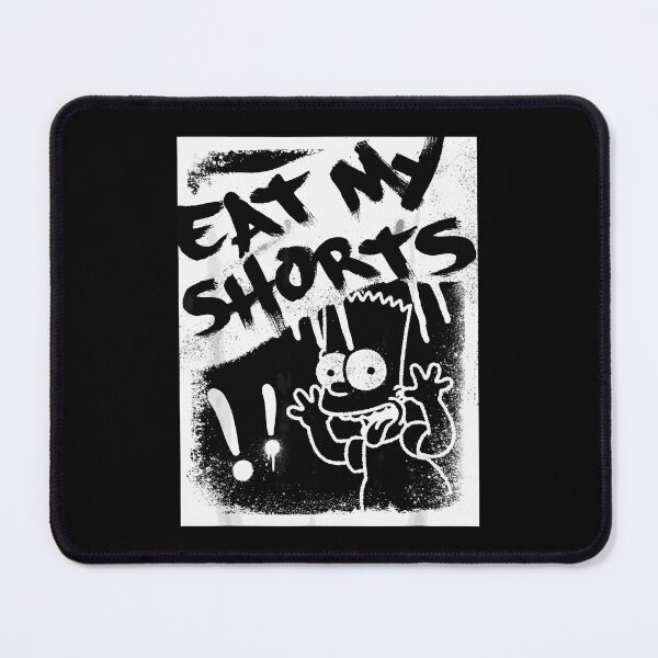 Item preview, Yellow Cartoon Family Prankster Boy Eat My Shorts Spray designed and sold by ZachDowns.