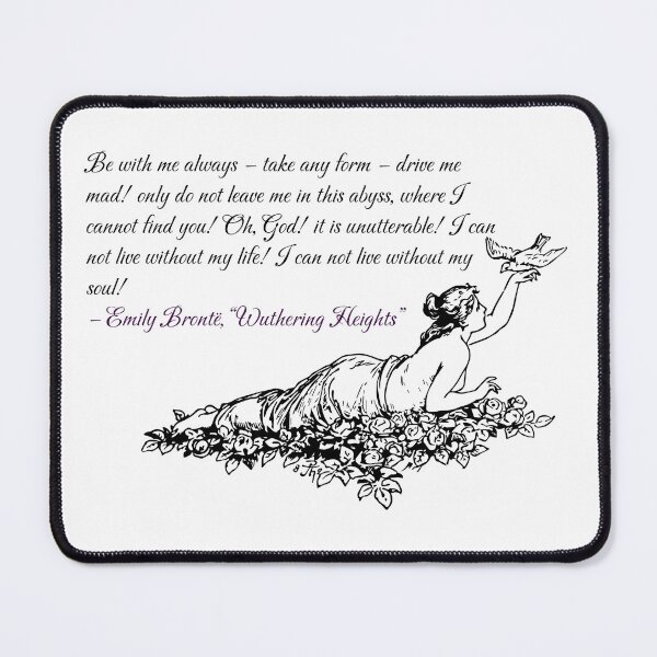 Item preview, emily bronte quote designed and sold by UranianDreams.