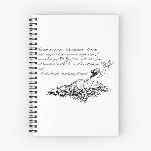 Item preview, emily bronte quote designed and sold by UranianDreams.