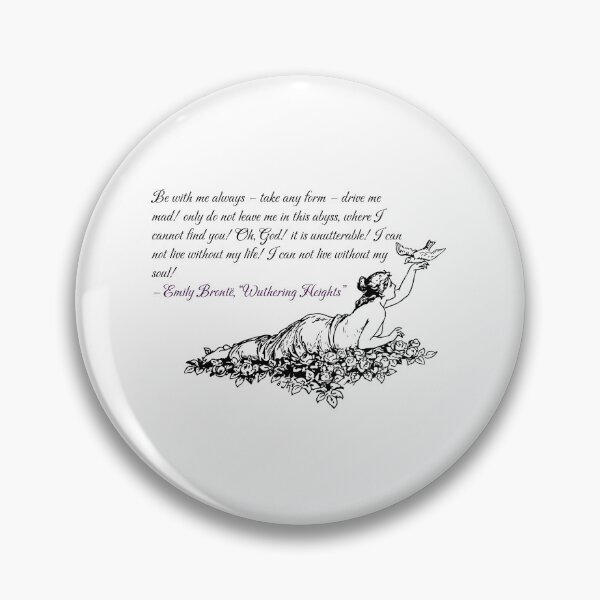 Item preview, emily bronte quote designed and sold by UranianDreams.