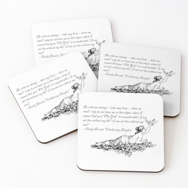 Item preview, emily bronte quote designed and sold by UranianDreams.
