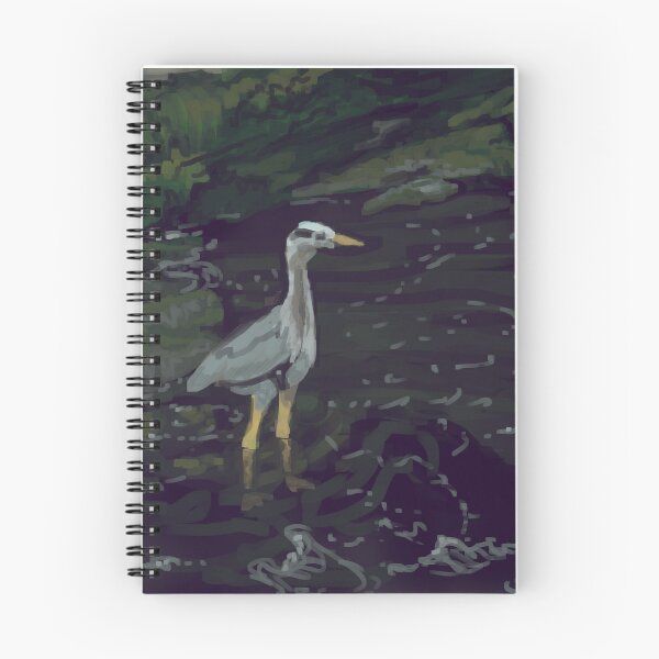 Item preview, Crane in the River designed and sold by BFoxArtAnim.
