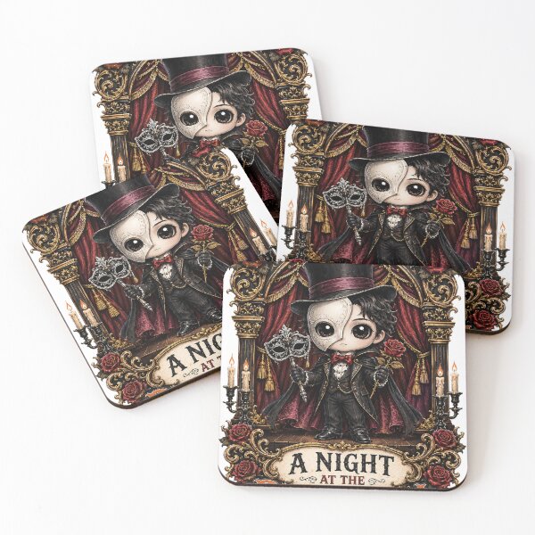 Item preview, A Night at the Boo-pera - Cute Gothic Masquerade Ghost designed and sold by Kromia.