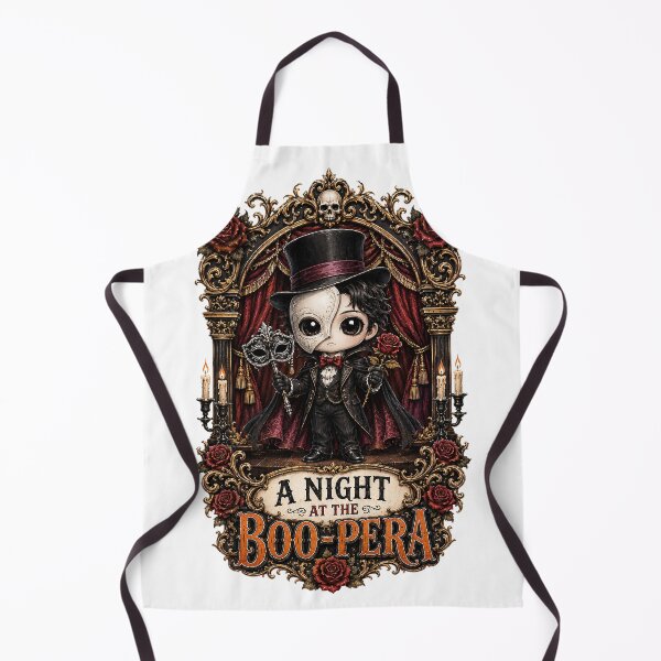 Item preview, A Night at the Boo-pera - Cute Gothic Masquerade Ghost designed and sold by Kromia.