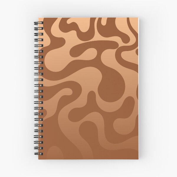 Item preview, Fluid Topography – Abstract Organic Gradient Pattern | Orange designed and sold by Frohyou.