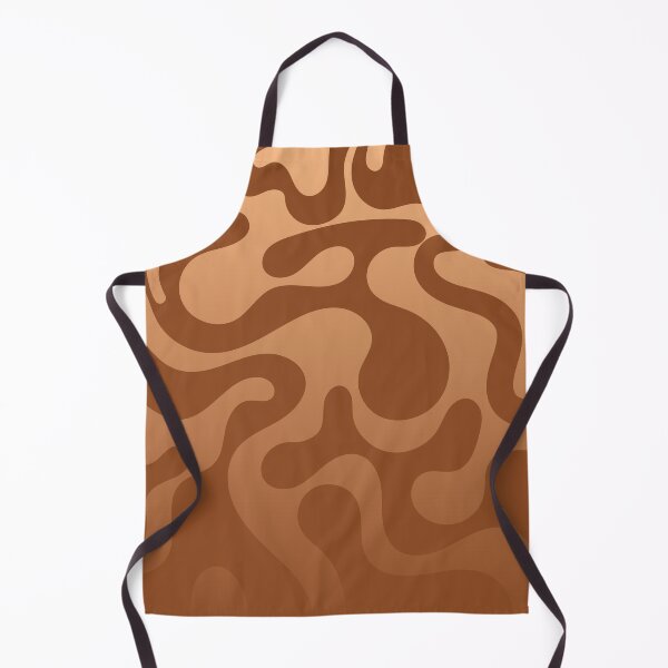 Item preview, Fluid Topography – Abstract Organic Gradient Pattern | Orange designed and sold by Frohyou.
