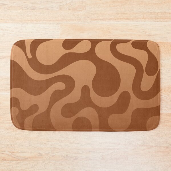 Item preview, Fluid Topography – Abstract Organic Gradient Pattern | Orange designed and sold by Frohyou.