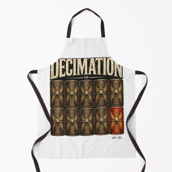 Item preview, Decimation Roman Legion Ancient Military Punishment designed and sold by Retr0Tshirts.