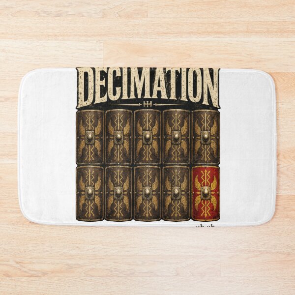 Item preview, Decimation Roman Legion Ancient Military Punishment designed and sold by Retr0Tshirts.