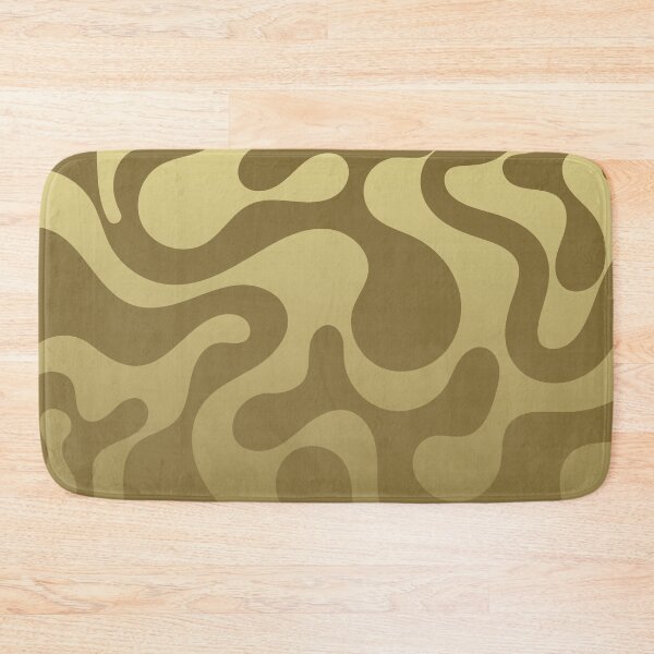 Item preview, Fluid Topography – Abstract Organic Gradient Pattern | Yellow designed and sold by Frohyou.